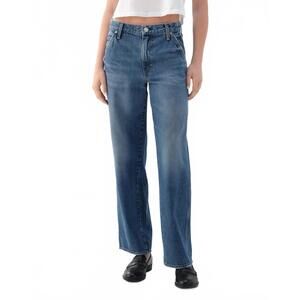 NEW AMO jocelyn shaped trouser jeans in two timing
